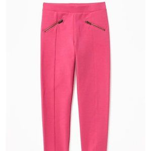 OLD NAVY Zip-Pocket Stevie Ponte-Knit Leggings